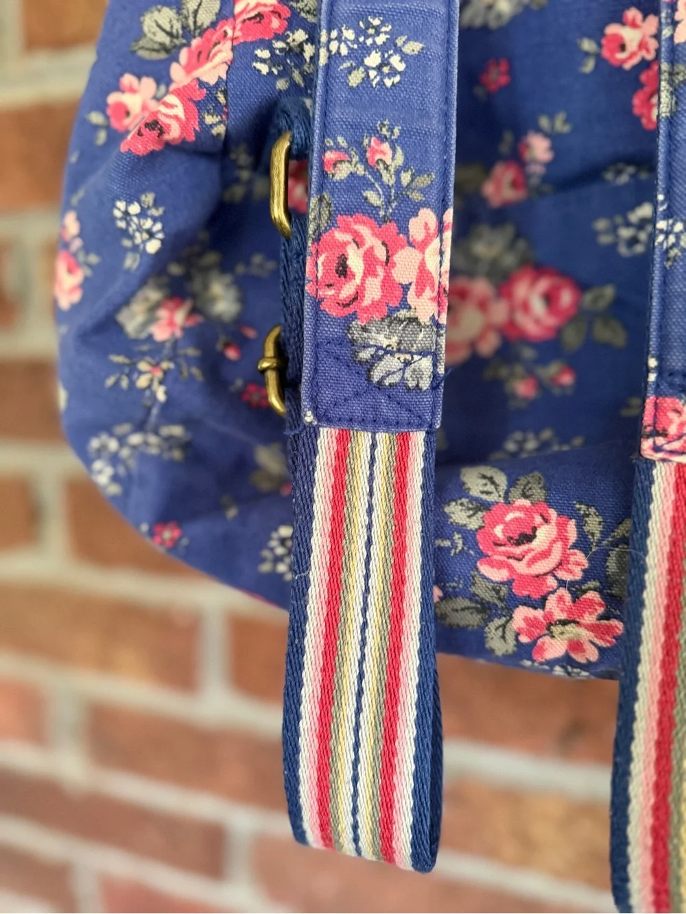 Cath Kidston Blue Floral Backpack